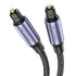 MOSWAG Toslink Audio Cable, 3FT/1M Optical Male to Male Cable, Digital Optical