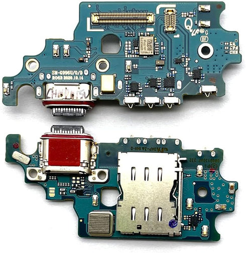 TheCoolCube USB Charger Dock - Charging Port Connector Socket Module with Flex Ribbon Cable Replacement for Samsung