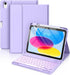 Hamile for iPad 11th 10th Generation Case with Keyboard - 7 Colors Backlit