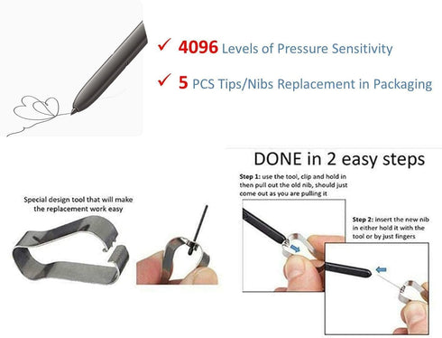 S24 Ultra S Pen Replacement Compatible with Galaxy S24 Ultra 5G Touch Stylus Pen, Dark Gray