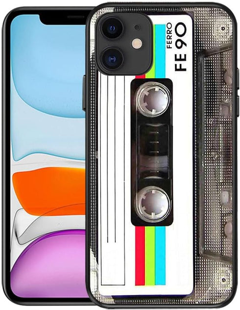 Samsung Galaxy A15 5G Case, Slim Shockproof Protective Cover, Soft TPU Retro 80’s Music Cassette Tape for Women Men