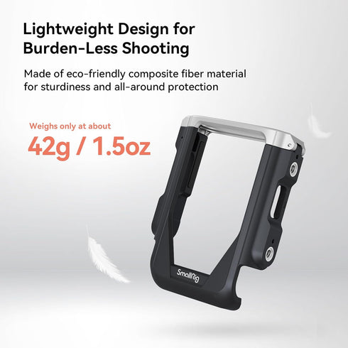 SmallRig Cage Kit for Canon PowerShot V10, Includes Furry Windshields, Lens Cap, Storage Bag, Reduces Wind Noise