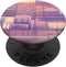 Pink and Purple Japanese City Landscape Vaporwave PopSockets Swappable PopGrip