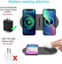 Dual 20W Wireless Charger for Multiple Devices, 40W Fast Wireless Charging Pad for Apple iPhone, AirPods, Samsung Galaxy