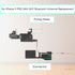 for iPhone 11 PRO MAX WiFi Bluetooth Antenna Flex Cable Replacement 11PROMAX WLAN Bluetooth Antenna Connector with Repair Fix Tool A2161 A2220 A2218