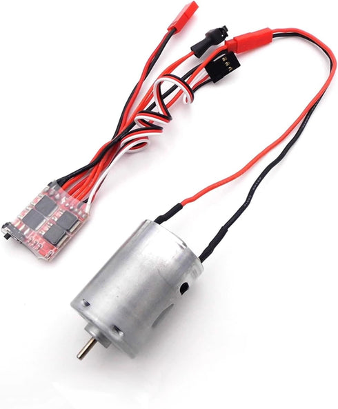 FYWYVIY 2S 4-8.4V 30A 380 RC Boat Motor Kits Brushed ESC Speed Controller + Brush Motor + Mount Kits for RC Boat