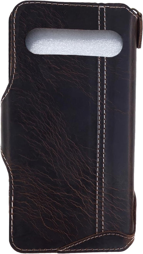 Yogurt 9 9 Case for Google Pixel Pro XL, Genuine Leather Wallet Cover for Pixel Pro XL, Handmade Oil Leather