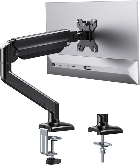 ErGear Single Monitor Arm for 13-36 inch Screens, Adjustable Gas Spring Monitor Mount