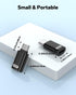 MoKo Lightning Female to USB C Male Adapter, 2 Pack for iPhone 15/16 Pro/Max, Galaxy S24, iPad Pro/Air, Fast Charging