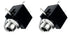 3.5mm 2 Pack CESS Black Mono TS Socket, Soldering Type, Panel Chassis Mount