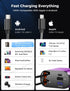 ?Upgraded?SUPERONE 4 in 1 Retractable Car Charger, Fast Car Phone Charger with 2.6ft Cord for iPhone 15/15 Pro