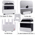 Gmailmall Cable Box Wall Mounting Modem for Most Small Narrow Devices Apple TV, Amazon Fire TV, Cable Box, Mini PC, Mac
