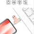 DEZOBYTE USB3.0 256GB 2in1 MS02 Flash Drive Phone Photo Stick for i Phone Android USB C and Computer Pink