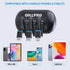 OHLPRO 3-in-1 Backseat Car Charging Station, 36W Fast Charger for All Phones, Ideal for Rideshare