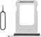 Risidamoy for iPhone X Silver SIM Card Tray Holder Replacement Single SIM Version