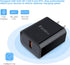 USB Charger Plug, Quick Charge 3.0 Fast Charging Block Wall Charger Cube Box for iPhone, Samsung Galaxy S23 A14 A54 S22