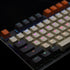 Carbon Miami PBT Double Shot Shine Through ANSI Backlit Keycaps for MX Mechanical Keyboards (Only Keycap)
