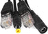 Passive PoE Injector and Splitter Kit with 5.5x2.1 mm DC Connector, RJ45 Power Over Ethernet
