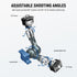 7" 1/4" 3/8" 6.6 lbs, UA082 NEEWER Articulating Magic Arm, Camera Monitor Mount Ball Heads Anti Twist Pins Screws
