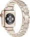 Bling Bands Compatible with Apple Watch Band 42mm/41mm/40mm/38mm, Women Metal Rhinestone Replacement Wristband