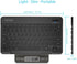 Arteck Universal Backlit 7-Colors Slim Portable Wireless Bluetooth 3.0 Keyboard for iOS, Android, Windows Tablets