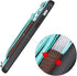 TOOVREN Phone Cover for iPhone 11 Pro Max - Wallet Case with Card Holder, PU Leather Kickstand, Adjustable Lanyard