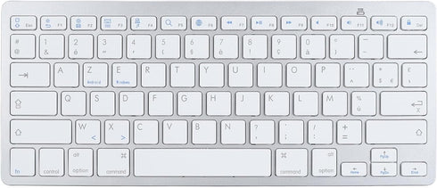 Zopsc Portable Compact Bilingual Language Keyboard, Bluetooth Keyboard for iOS, Android, Windows