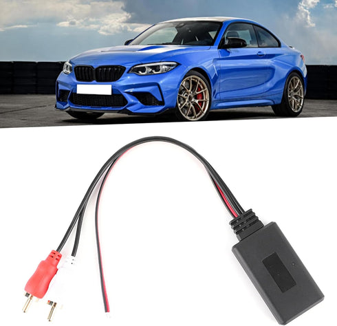 Bluetooth Aux in Adapter Cable, Universal Wireless Bluetooth Module Adapter, AUX Audio 2 Auxiliary Cable for Car Radio