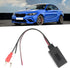 Bluetooth Aux in Adapter Cable, Universal Wireless Bluetooth Module Adapter, AUX Audio 2 Auxiliary Cable for Car Radio