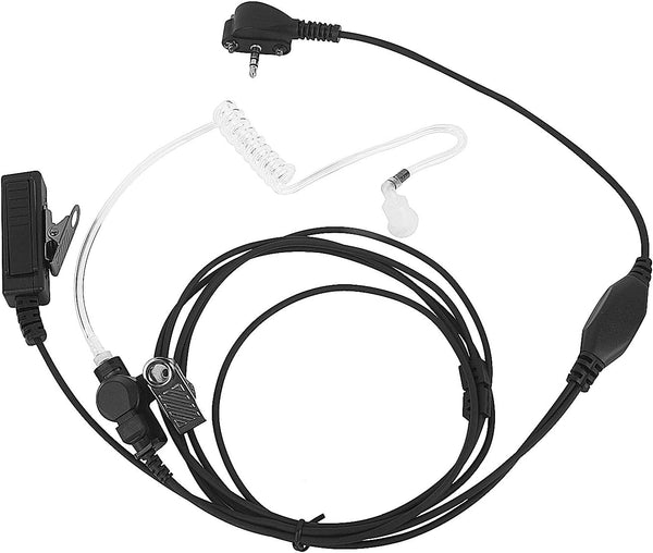 VX 261 Radio Earpiece with Mic Surveillance Headset Compatible with Motorola Vertex Standard VX-424, VX-231, EVX-261
