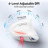 TECKNET 4800 6 2.4GHz 12 6 Ergonomic Mouse, Wireless Bluetooth Vertical Mouse, DPI Optical Tracking, Adjustable DPI