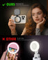 ZOINSHOT 5 360 12-17 Magnetic Phone Light, Mini Ring Light for Phone with Color Temps & Rotation, USB-C Rechargeable