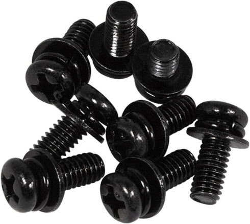 Impnit 20 M4x10mm 75x75mm 100x100mm M4 10mm PCS Vesa Screws, VESA Compatible TV/Monitor Wall Mount Screws