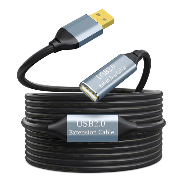 SSSGRGB Active USB Extension Cable 65FT, USB 2.0 Type A Male to A