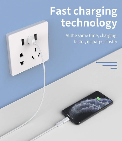 zoyuzan 3Pack USB C Female to Lightning Male Adapter for iPhone 12/11/8/X/XR/XS/SE/7Plus/Pro Max, Charging Support