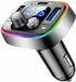 LIHAN USB C Bluetooth Adapter for Car, AUX Wireless FM Radio Transmitter, Handsfree Calling & Audio Receiver