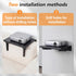 ElaraBerry 10.6 8.2 Inch No Drill Metal Projector Shelf for Wall Mounted, x Adjustable Angle Projector Stand for Sofa