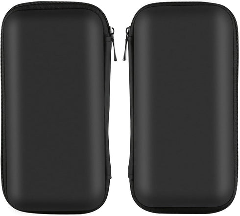 6.5x3.2x1 inch iMangoo Travel Essential Electronics Organizer Pouch Charger Case, Shockproof Dual Zipper Power Bank
