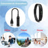 Fitbit Flex 2 Charger Cable (2Pack, 30cm/1ft) - USB Charging Cable for Fitbit Flex 2 (Black, 2Pack)