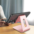 CreaDream Cell Phone Stand, Aluminum Desktop Holder Compatible with iPhone 15 14 13 12 Pro Max Plus Mini