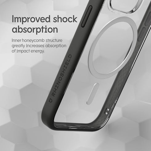 RhinoShield Modular Case for iPhone 14 Pro Max - Compatible with MagSafe | Mod NX - Customizable Heavy Duty Protection