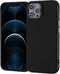 TENOC Phone Case Compatible with iPhone 12 & iPhone 12 Pro, Black Anti-Fingerprint Protective Bumper Matte Cover for