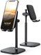 Lamicall Adjustable Cell Phone Stand, Height Angle Mobile Holder for Desk, Compatible with iPhone 14 Plus, 13, Pro, Pro