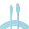 TALK WORKS Flat Lightning Charging Cable - Compatible with iPhone 14/Plus/Pro/Pro Max, 13/Mini/Pro/Pro Max, 12/Pro/Pro