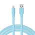 TALK WORKS Flat Lightning Charging Cable - Compatible with iPhone 14/Plus/Pro/Pro Max, 13/Mini/Pro/Pro Max, 12/Pro/Pro