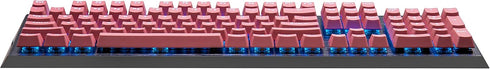 Cooler Master Sakura Pink PBT Doubleshot Backlit Keycap Upgrade Set for Mechanical Keyboards, US 104 Layout