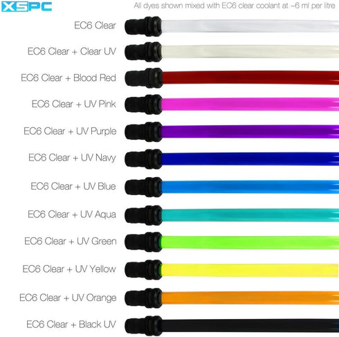 XSPC EC6 ReColour Dye - 30 mL, UV Blue