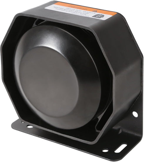 JAMTOM Compact PA Siren Horn, 200W/8 ohms Ultra Slim Speaker for Police, Ambulance, Engineer Vehicles