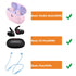 USB C Charger Adapter Cable, Compatible with New Beats Flex Wireless Earphones, Studio Buds, and Other Type-C Earbuds