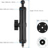 Wall Mount Phone Holder for Truck/Car/Boat/Desk, Compatible with 3.5~7.5 inch iPhone/Nexus/HTC/LG/Huawei, 360°